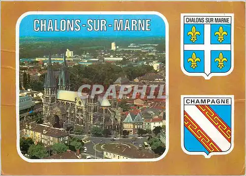 Cartes postales moderne Chalons sur Marne Basilique Notre Dame en Vaux