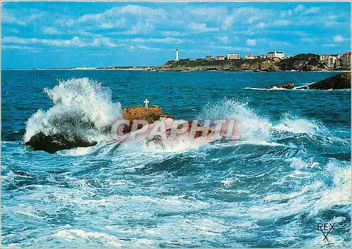 Cartes postales moderne Biarritz PA Cette croix sur le rocher