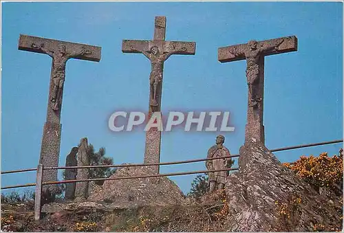 Cartes postales moderne Callac en Plumelec Morbihan Jesus Crucifie