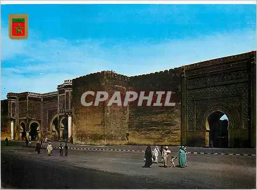 Cartes postales moderne Meknes Vue de Jama Nouar et Bab Mensour