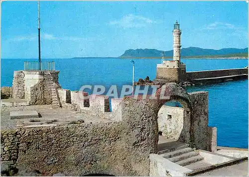 Cartes postales moderne La Canee L'Entree du Vieux port Le Phare
