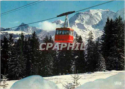 Cartes postales moderne St Gervais Hte Savoie Le Telepherique du mont d'Arbois au Bettex