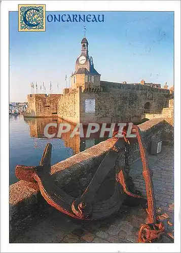 Moderne Karte Concarneau La Ville Close