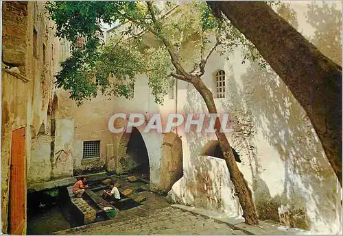 Moderne Karte Cefalu Lavoir Medieval