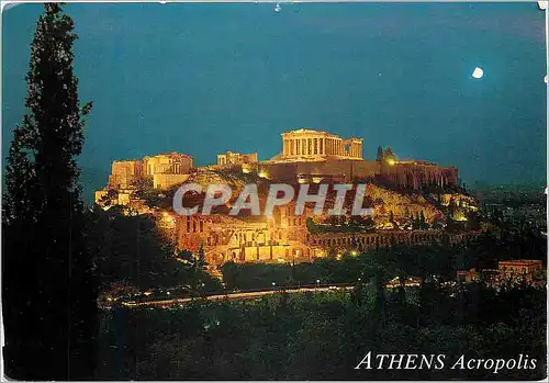 Moderne Karte Athens Acropolis