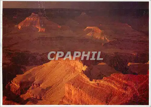 Moderne Karte Grand Canyon National Park Arizona