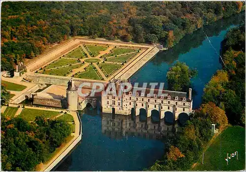 Cartes postales moderne Val de Loire Chateau de Chenonceau et le Cher Indre et Loire