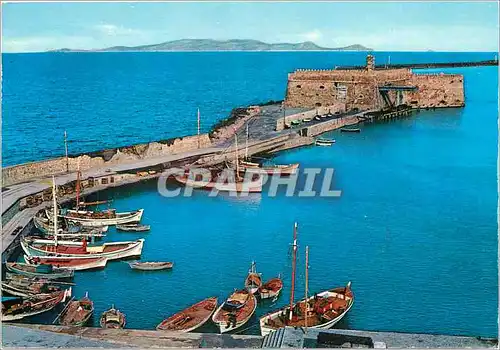 Cartes postales moderne Herakleion Au petit port