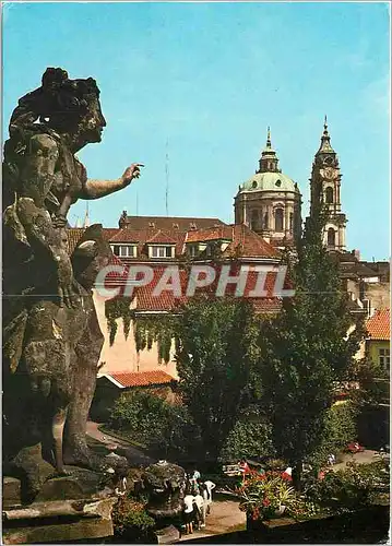 Cartes postales moderne Praha Cathedral L'Eglise St Nicolas