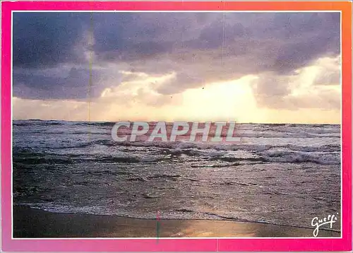 Cartes postales moderne Paysages des Landes Lumieres sur l'ocean