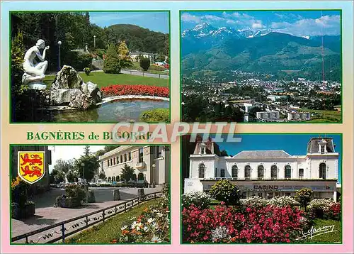 Cartes postales moderne Bagneres de Bigorre Images de la ville