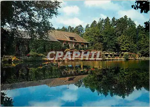 Moderne Karte Station Thermale de Bagnoles de l'Orne L'Hotel de l'Etang de la vallee de la Cour