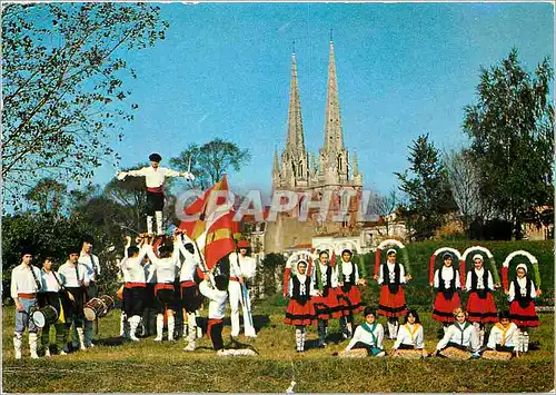 Cartes postales moderne Groupe de Culture Basque Aurrera Balichon Bayonne