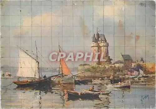 Cartes postales moderne Saint Servan Ille et Vilaine Le port et la tour Solidor