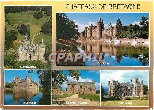 Cartes postales moderne Chateaux de Bretagne