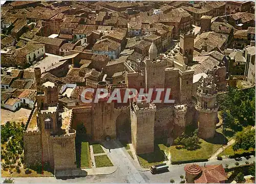 Cartes postales moderne Olite Navarra Vue aerienne