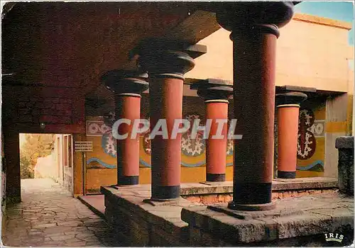 Cartes postales moderne Crete Cnossos Portique de la Garde Royale