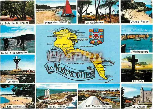 Cartes postales moderne Ile de Noirmoutier Vendee