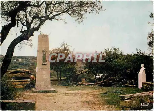 Moderne Karte Zante Colline de Strani