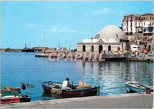 Cartes postales moderne La Canee Un coin du vieux port