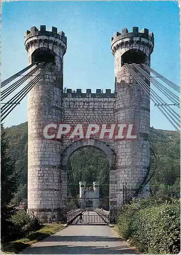 Moderne Karte Le Pont de la Caille Hte Savoie au dessus du Torrent des Usses