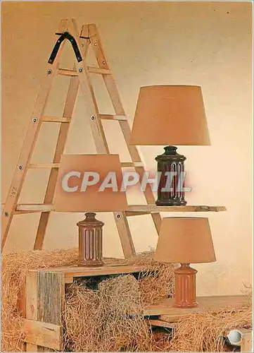 Moderne Karte Lampes d'Albret Ibis Ref
