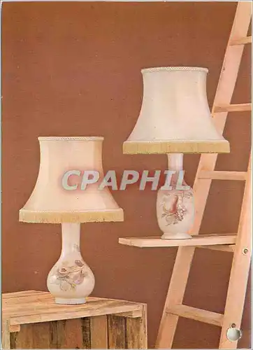 Cartes postales moderne Lampes d'Albret Biche Ref Puma Ref
