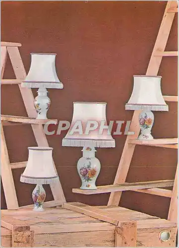 Moderne Karte Lampes d'Albret Sapin Ref Orme Ref Hetre Ref