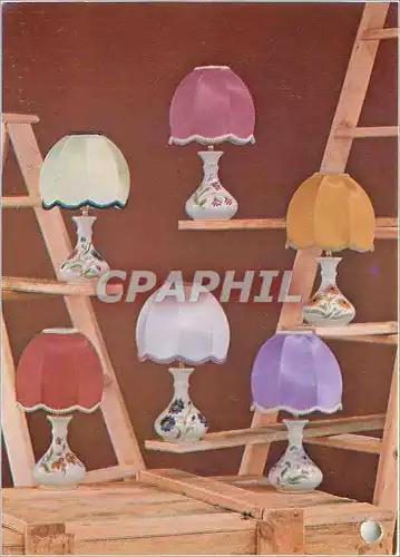 Moderne Karte Lampes d'Albret Zebre Ref