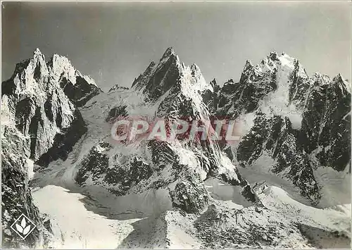 Cartes postales moderne Les Aiguilles de Chamonix Grand Charmoz