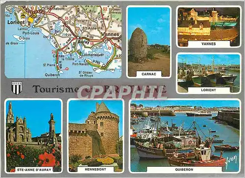 Cartes postales moderne Couleurs et Lumiere de France Tourisme en Bretagne dans le Morbihan
