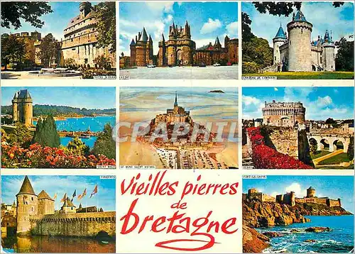 Cartes postales moderne Vieilles pierres de Bretagne