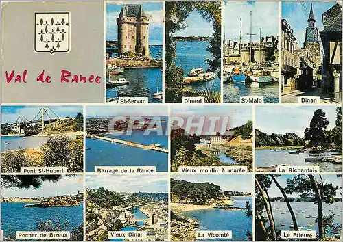 Cartes postales moderne Val de Rance St Servan Dinard St Malo Dinan