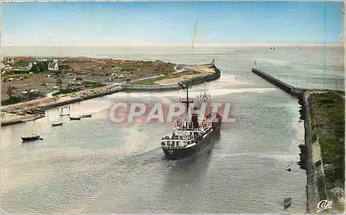 Cartes postales moderne Riva Bella Bateau sortant du Port