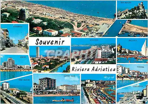 Cartes postales moderne Souvenir Riviera Adriatica