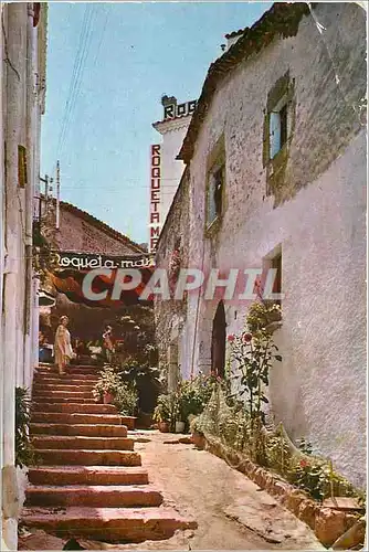 Cartes postales moderne Tossa de Mar Costa Brava Quartier marin montee vers l'Hotel