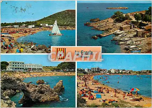 Cartes postales moderne Costa Brava Le Escala Playas