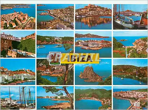 Cartes postales moderne Ibiza Baleares Varios Aspectos