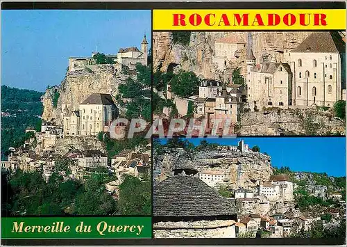 Cartes postales moderne Rocamadour Lot Ce site incomparable au pays de Quercy