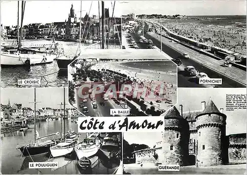 Cartes postales moderne Cote d'Armour Le Croisic Pornichet La Baule Le Pouliguen Guerande