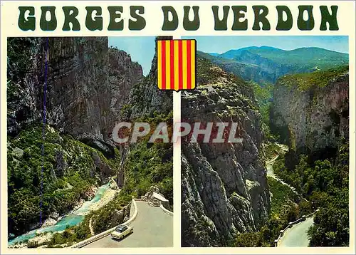 Cartes postales moderne Les Gorges du Verdon Var Alpes de Haute Provence Un des sites les plus grandioses du monde