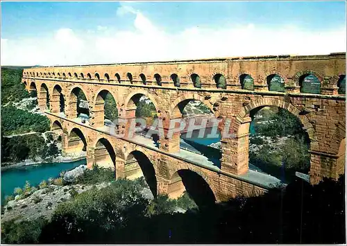 Cartes postales moderne La Provence Romain Le Pont du Gard Aqueduc Romain