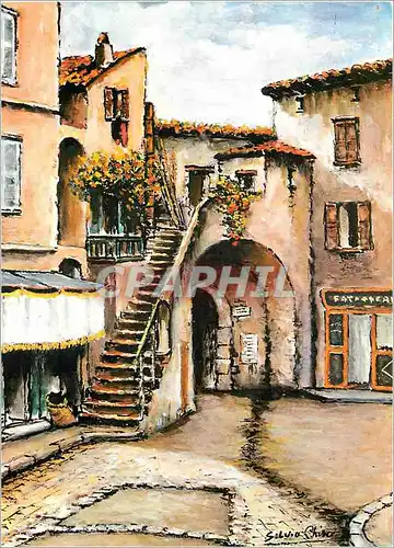 Cartes postales moderne Saint Tropez d'apres Silvio Shisdi