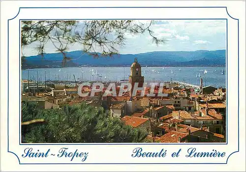 Cartes postales moderne Saint Tropez Beaute et Lumiere