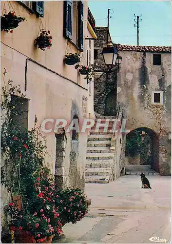 Moderne Karte Roquebrune Cap Martin Alp M Dans le vieux village