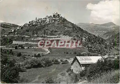 Cartes postales moderne Beuil AM La route en lacets et le village