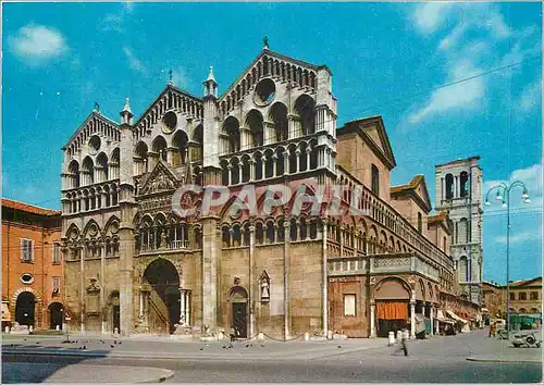 Cartes postales moderne Ferrara Place de la Cathedrale