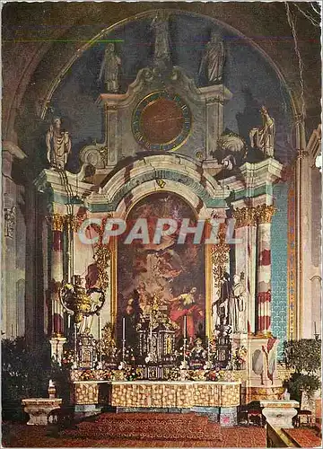 Cartes postales moderne Engelberg Abbaye Benedictine Maitre Autel