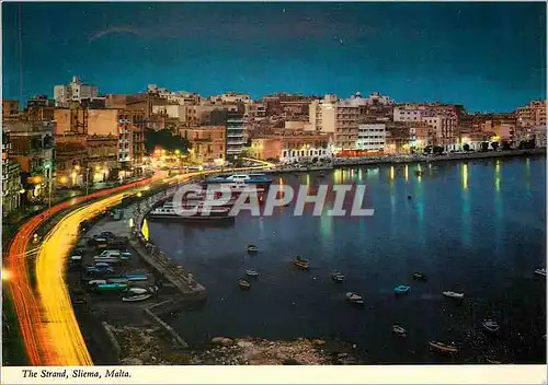 Cartes postales moderne The Strand Sliema Malta