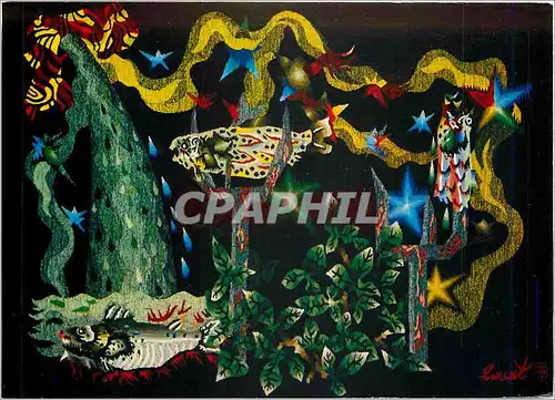 Cartes postales moderne Tapisserie Cascade